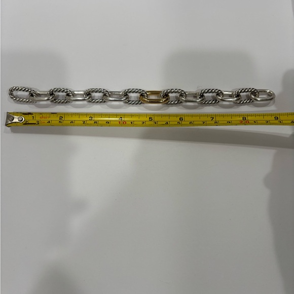 David Yurman DIY Madison Large Bracelet with 18k Gold - Picture 4 of 7